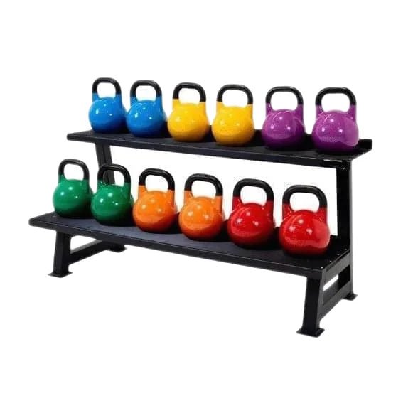 Kettlebell set with stand sale