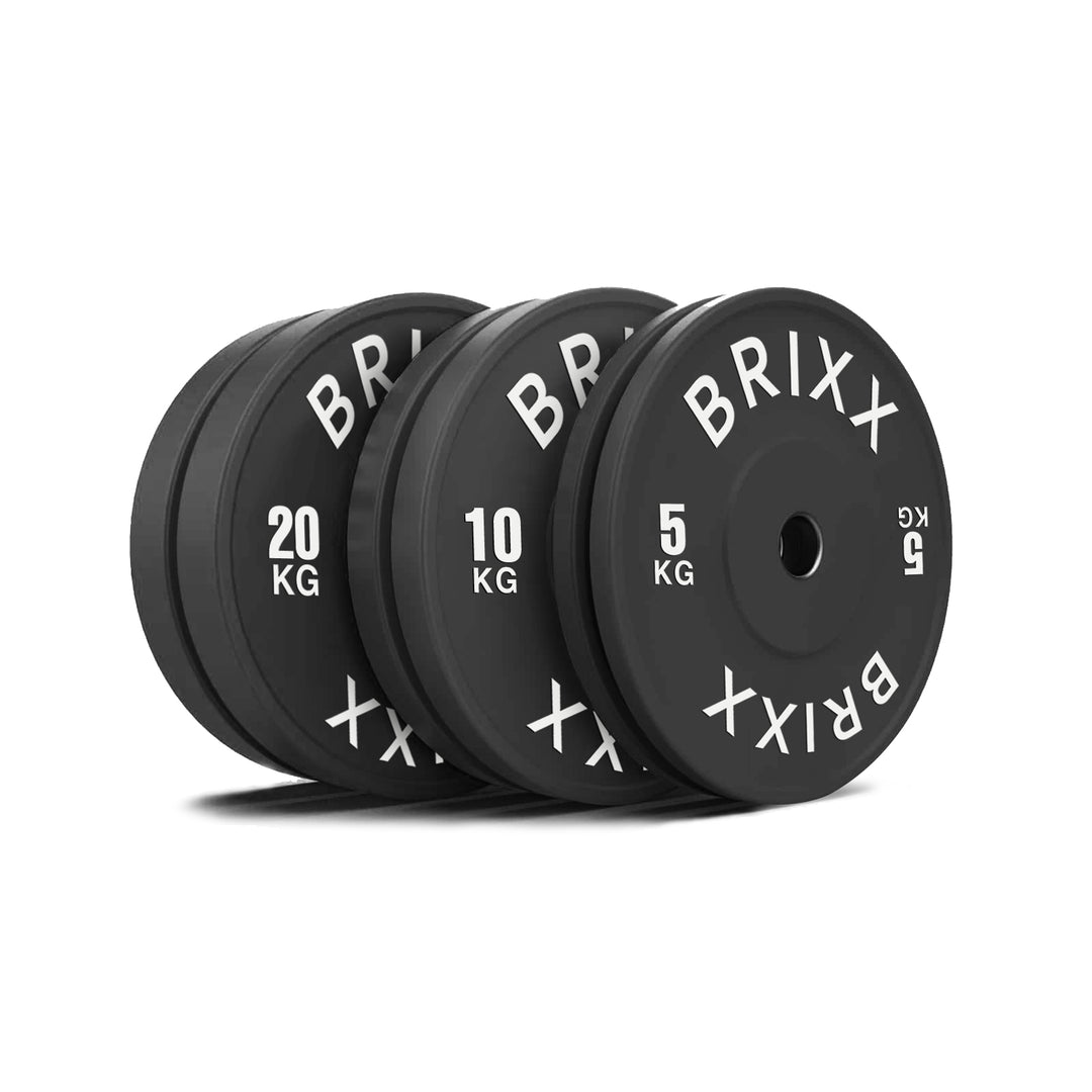 BRIXX Classic Olympic Bumper Plates - 70kg Package