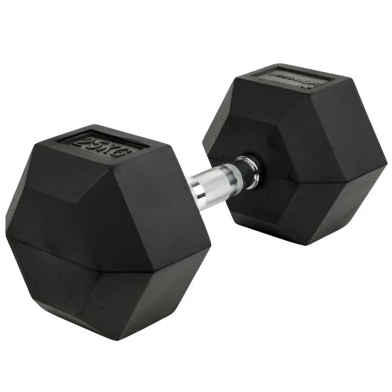 BRIXX 2.5kg - 30kg Hex Dumbbell & 2 Rack Set | 12 Pairs - 390KG Package - BRIXX FITNESS