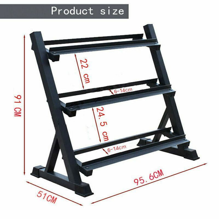 BRIXX 5kg - 30kg Hex Dumbbell Set & Rack | 6 Pairs - 210kg Package - BRIXX FITNESS