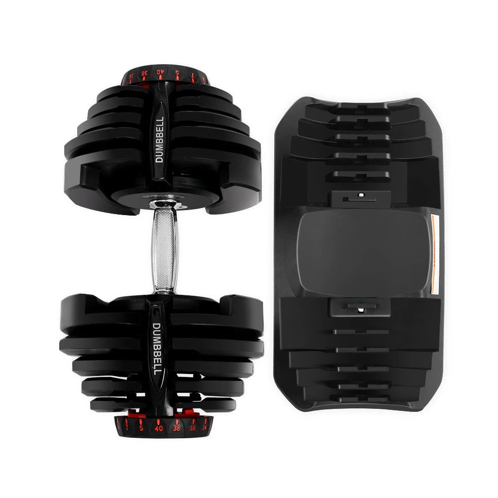 BRIXX Adjustable Dumbbell 40kg - Pair - BRIXX FITNESS