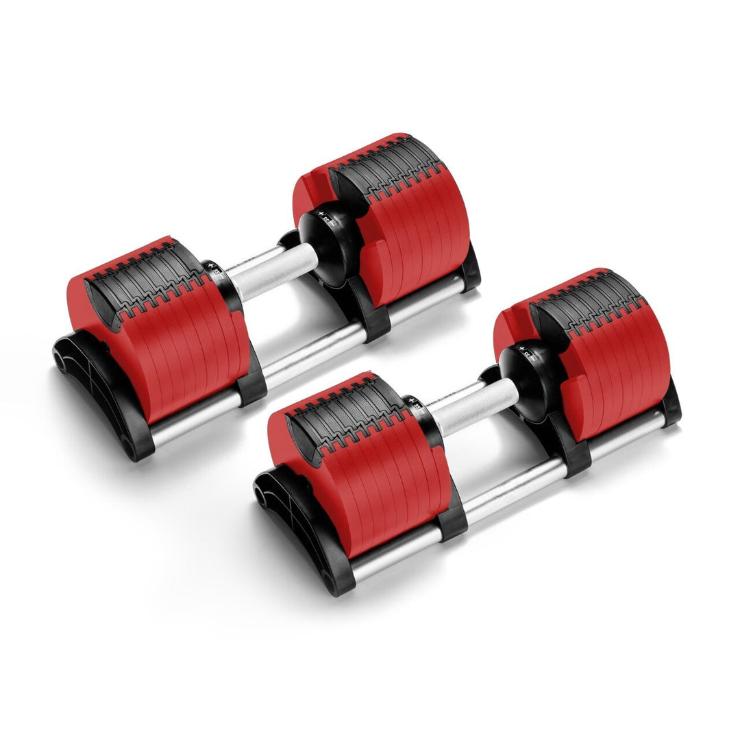 BRIXX Adjustable Dumbbells 32kg - Pair - BRIXX FITNESS