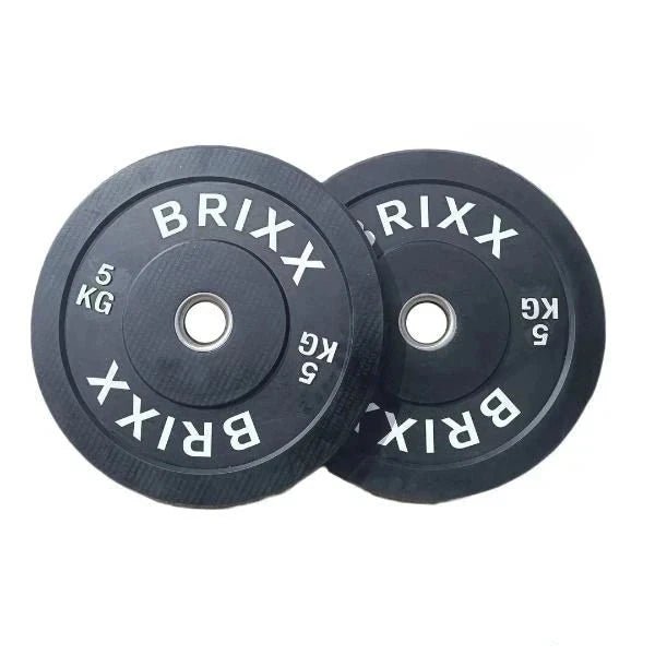 BRIXX Classic Olympic Bumper Plates - 100kg Package - BRIXX FITNESS