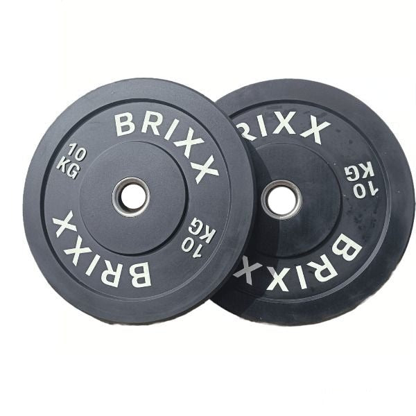 BRIXX Classic Olympic Bumper Plates - 100kg Package - BRIXX FITNESS