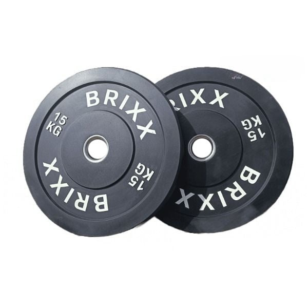 BRIXX Classic Olympic Bumper Plates - 130kg Package - BRIXX FITNESS