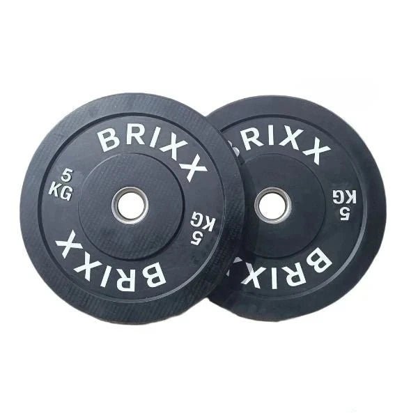 BRIXX Classic Olympic Bumper Plates - 130kg Package - BRIXX FITNESS