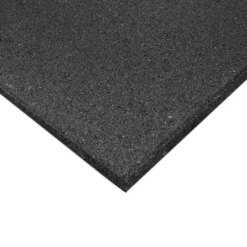 BRIXX Commercial Rubber Flooring Black - 15mm Gym Mats (1m x 1m) - BRIXX FITNESS