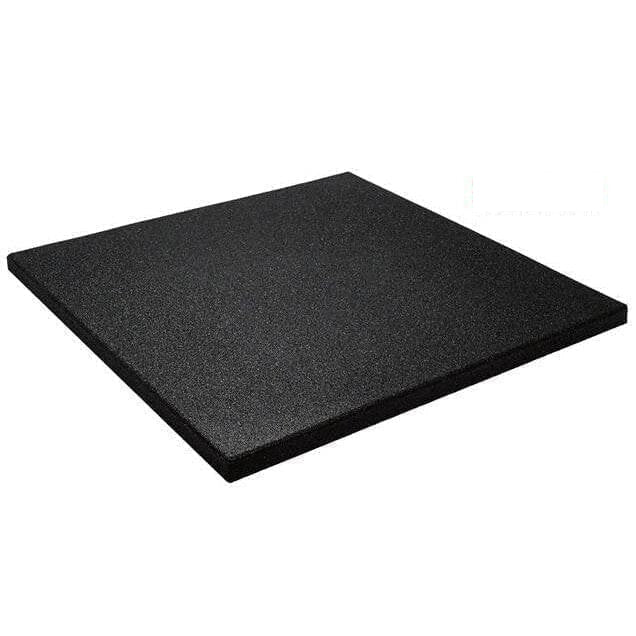 BRIXX Commercial Rubber Flooring Black - 15mm Gym Mats (1m x 1m) - BRIXX FITNESS