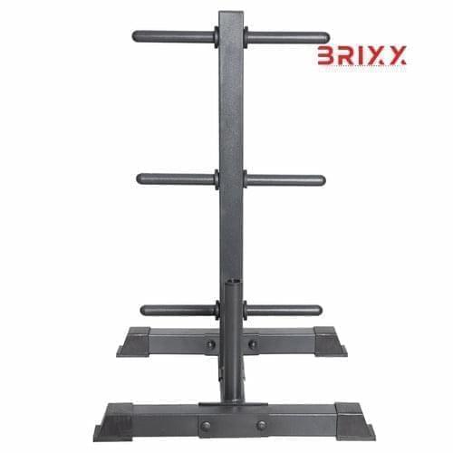 BRIXX Plates & Barbell Storage Tree - BRIXX FITNESS