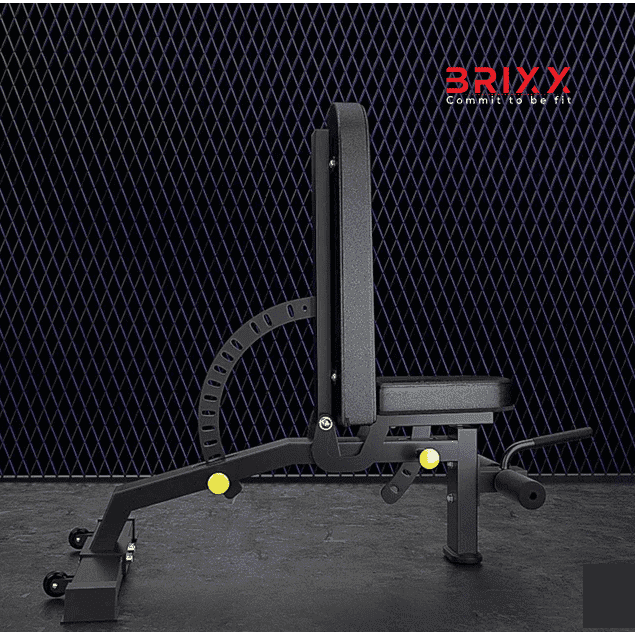 BRIXX Power Adjustable Bench - BRIXX FITNESS