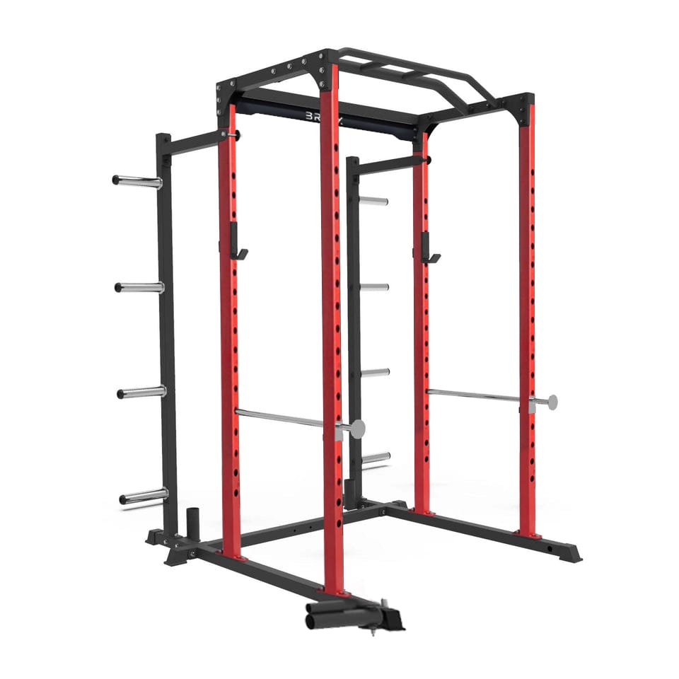 BRIXX Zeus 3000 Power Rack, Bench, Plates & Barbell Package - BRIXX FITNESS