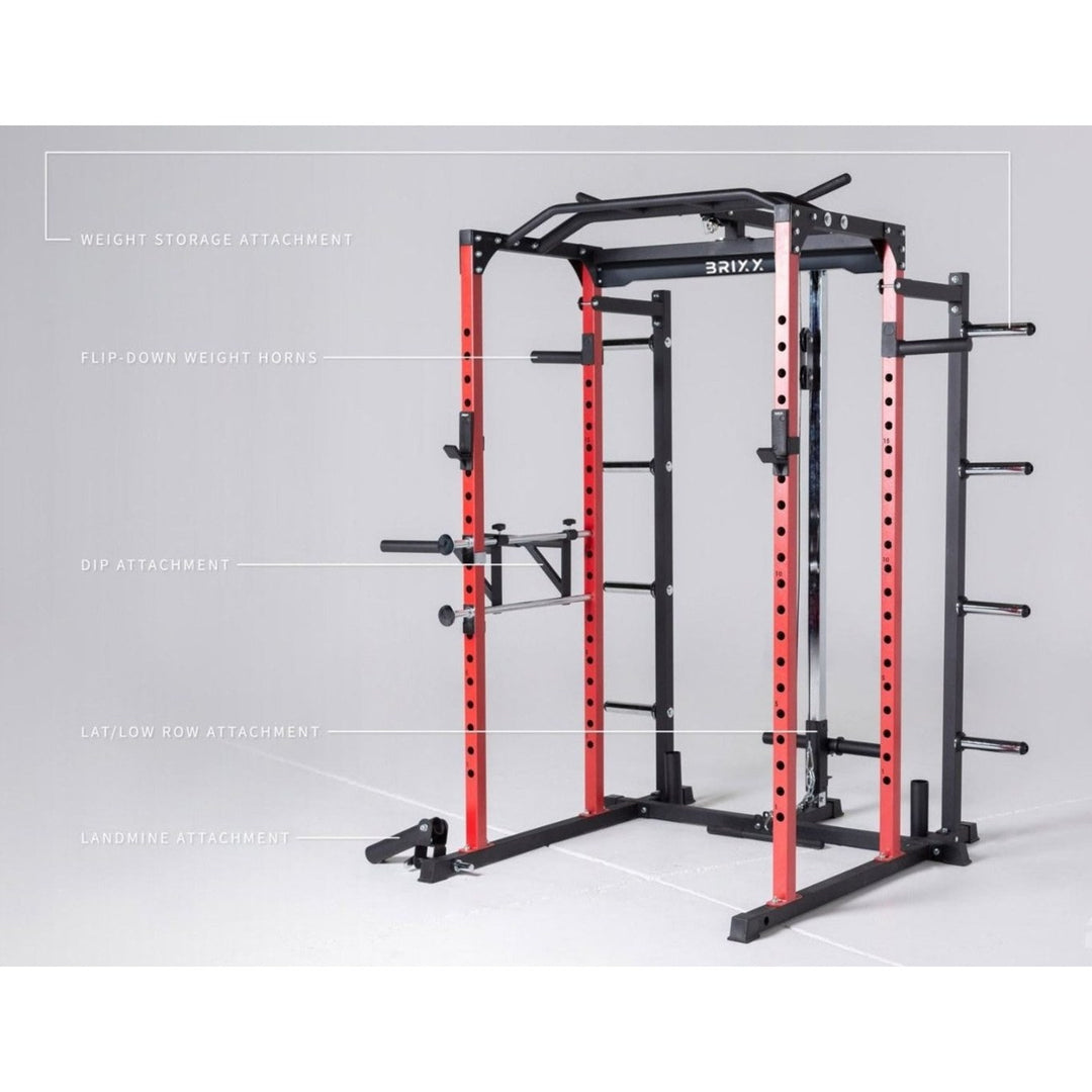 BRIXX Zeus 5000 Power Rack - BRIXX FITNESS